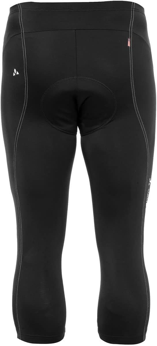 VAUDE Men's Active 3/4 Pants - Radhose Herren gepolstert 4XL Black Uni, 4XL Black Uni