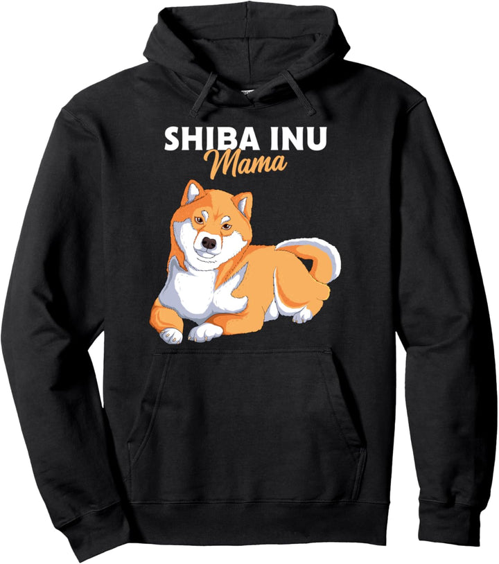Shiba Inu Hunde Mama Frauchen Pullover Hoodie