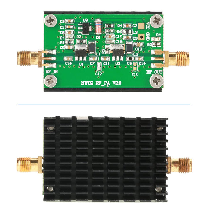 3W HF-Leistungsverstärker 2MHz-700MHz HF-UKW-UHF-FM-Sender HF-Breitband-Verstärker mit hoher Verstär