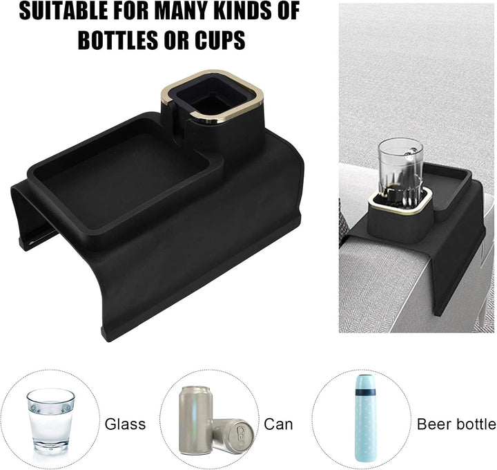 Couch-Getränkehalter, Silikon-Getränkehalter-Ablage für Sessel, Couch, Sofa, Rutschfester Sofa-Geträ