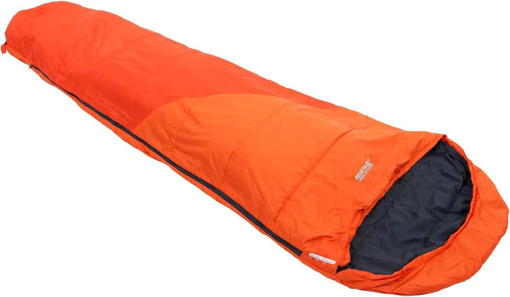 Regatta Hilo V2 Ultralight 750 Schlafsack Orange - Schwarz Einzelbett, Orange - Schwarz Einzelbett