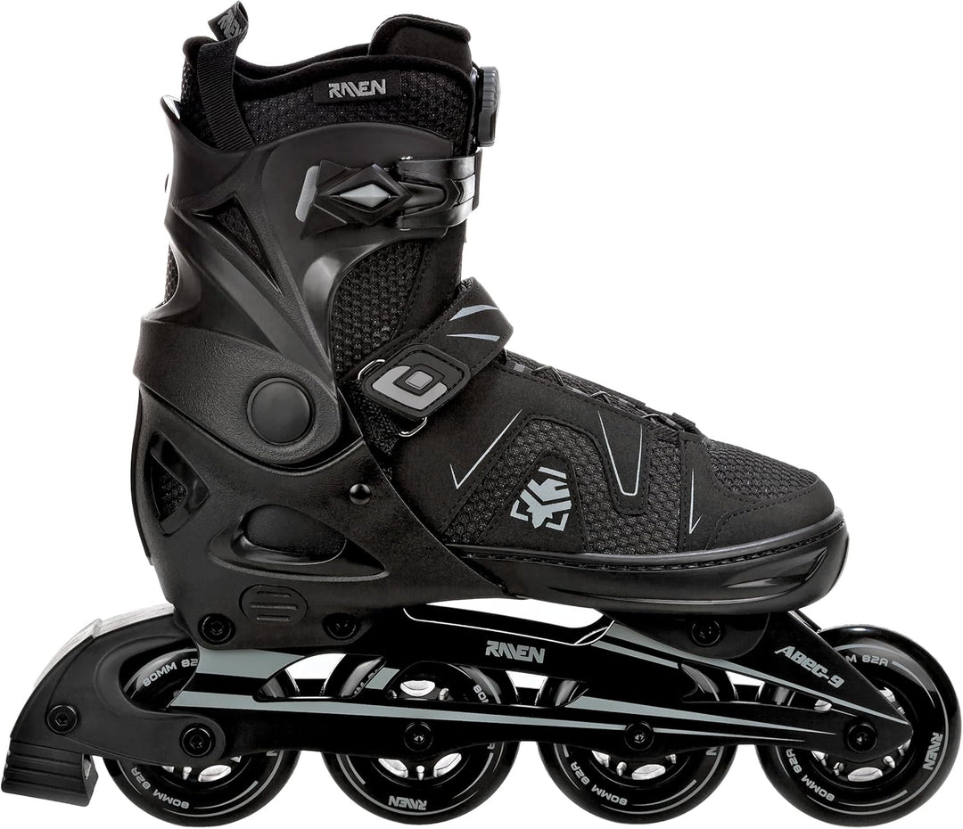 RAVEN Pulse 2in1 Schlittschuhe Inline Skates Inliner für Kinder und Erwachsene verstellbar