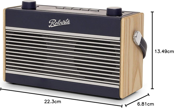 Roberts Rambler BT Stereo / DAB+ marineblau, marineblau
