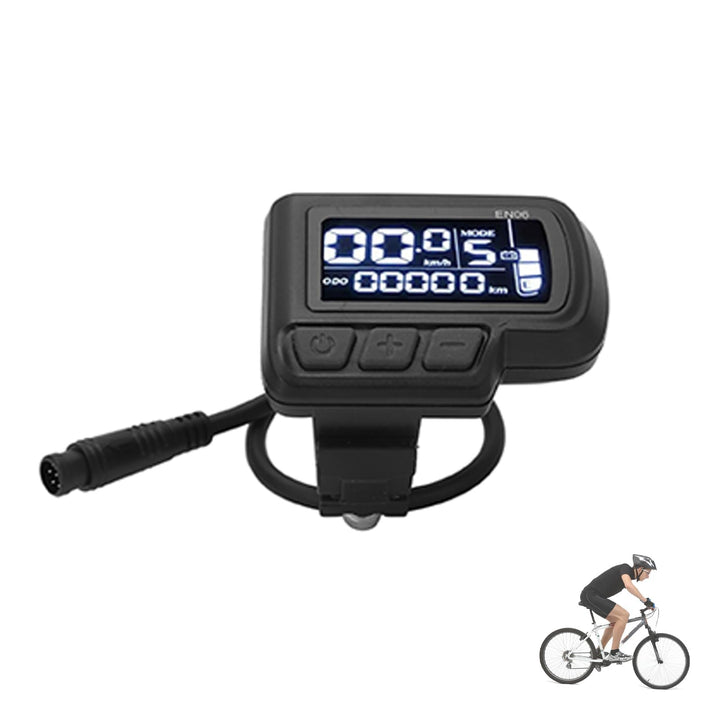 LCD-Fahrrad-Display-Messgerät, Ebike Display 6 Pin 24V, 36V, 48V, 60V, elektrische Fahrradsteuerung,