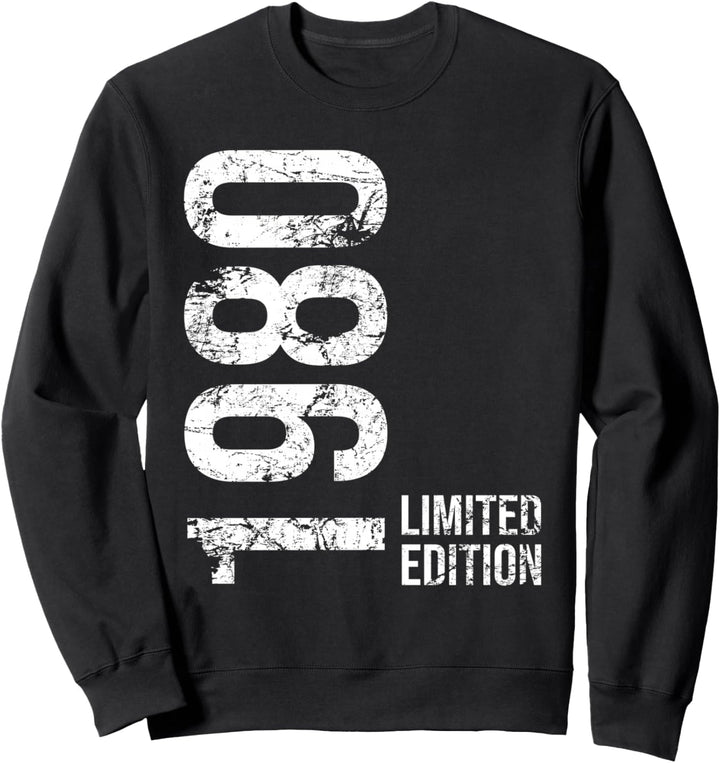 44. Geburtstag Mann Frau 44 Jahre 1980 Geburtstags Sweatshirt