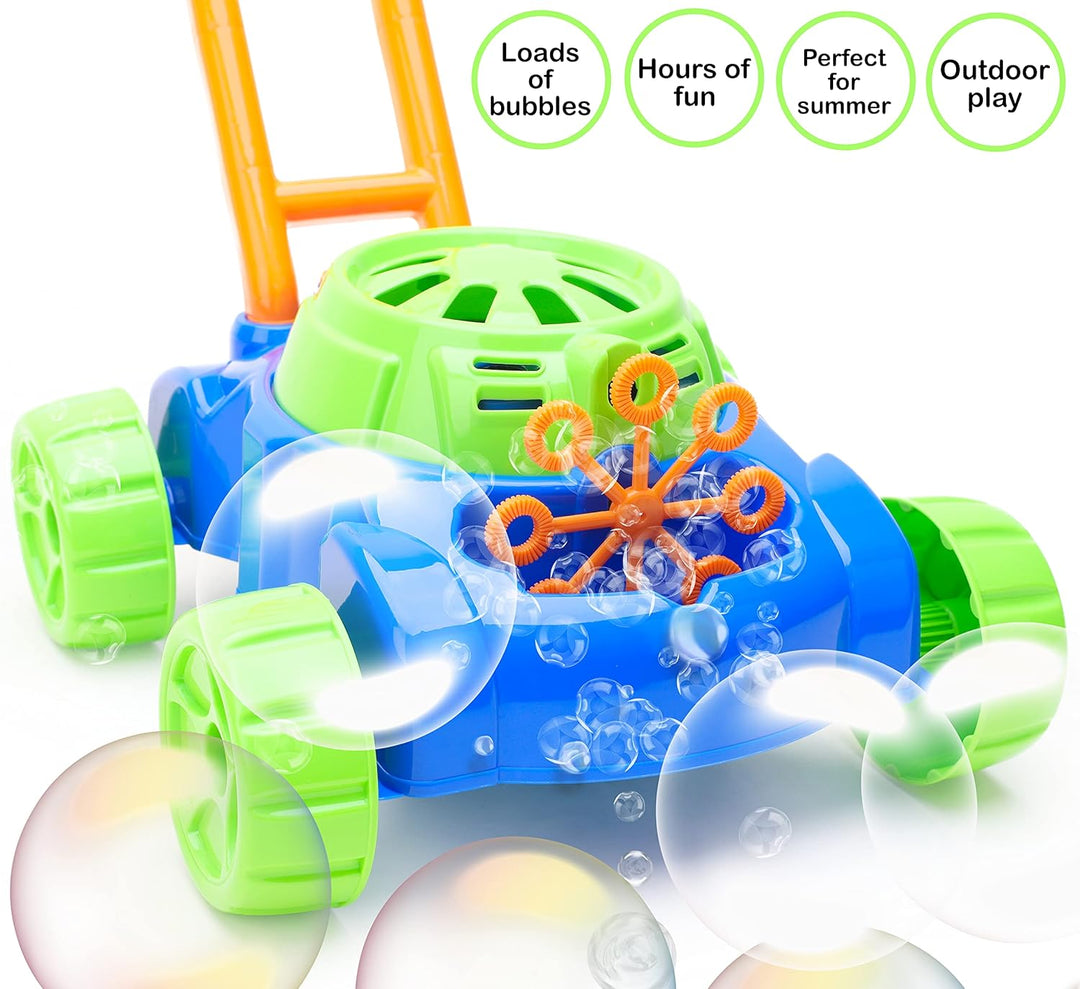 Toyland® Lawn Bubble Mower Rasenmäher zum Mitschieben - Spielzeug für draussen & zum Spielen im Gart