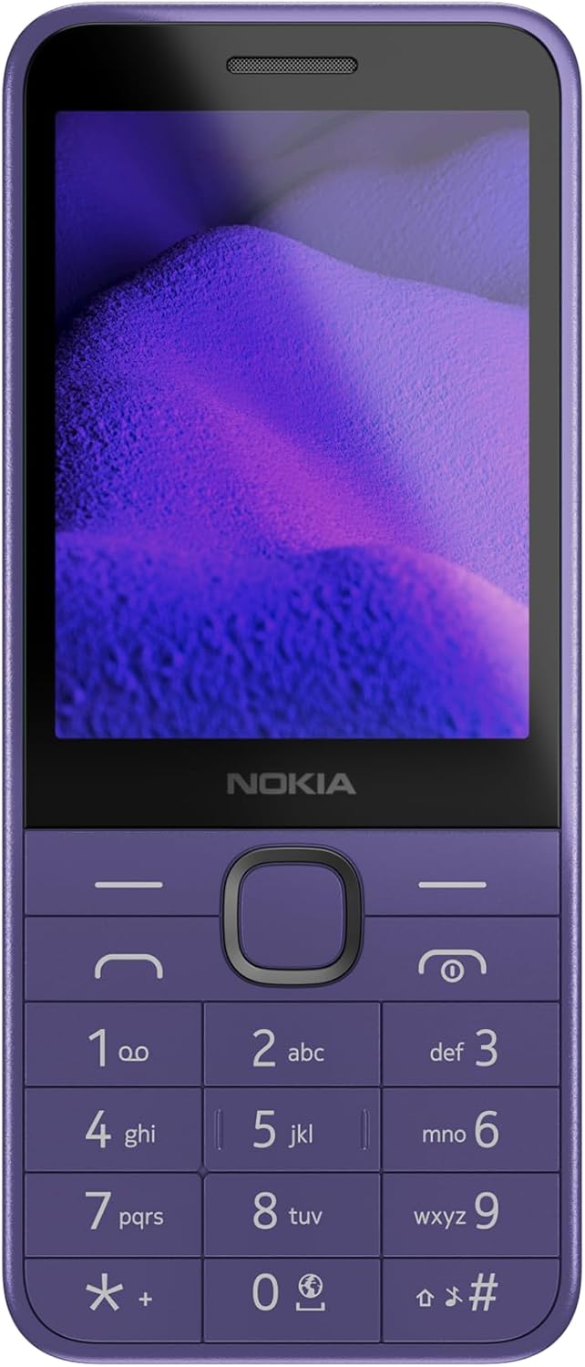 Nokia Mobiltelefon 235 4G (2,8", 128 MB) Purple 235 Purple, 235 Purple