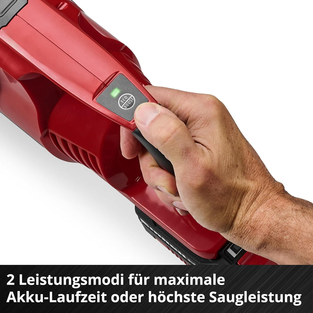 Einhell Akku-Stielstaubsauger TE-SV 18 Li (1x4,0Ah) Power X-Change (18 V, beutellos, Zyklontechnolog