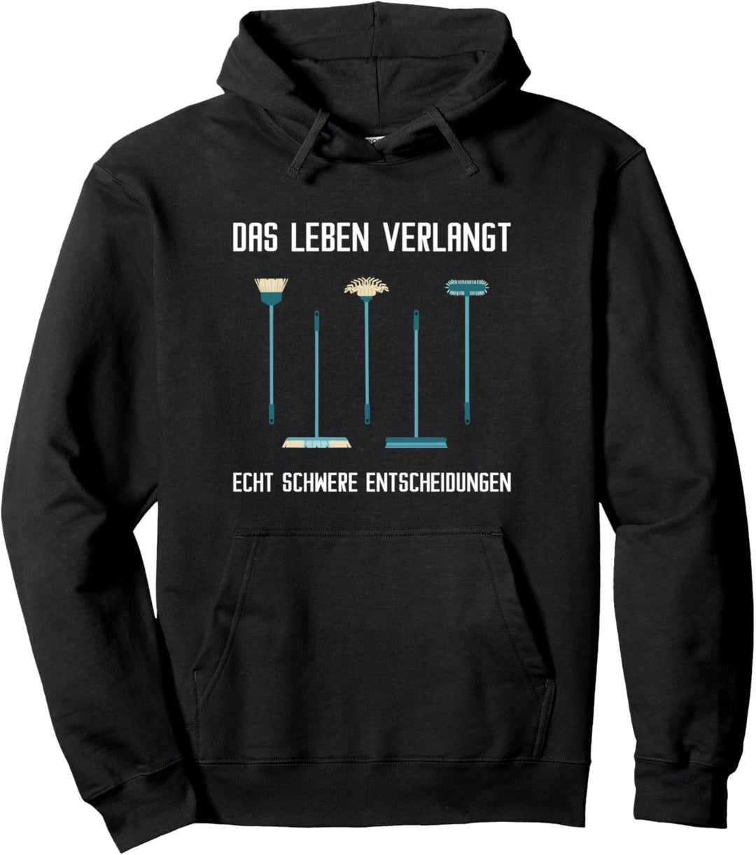 Reinigungskraft Spruch Lustig Putzen Putzfrau Putzfee Beruf Pullover Hoodie