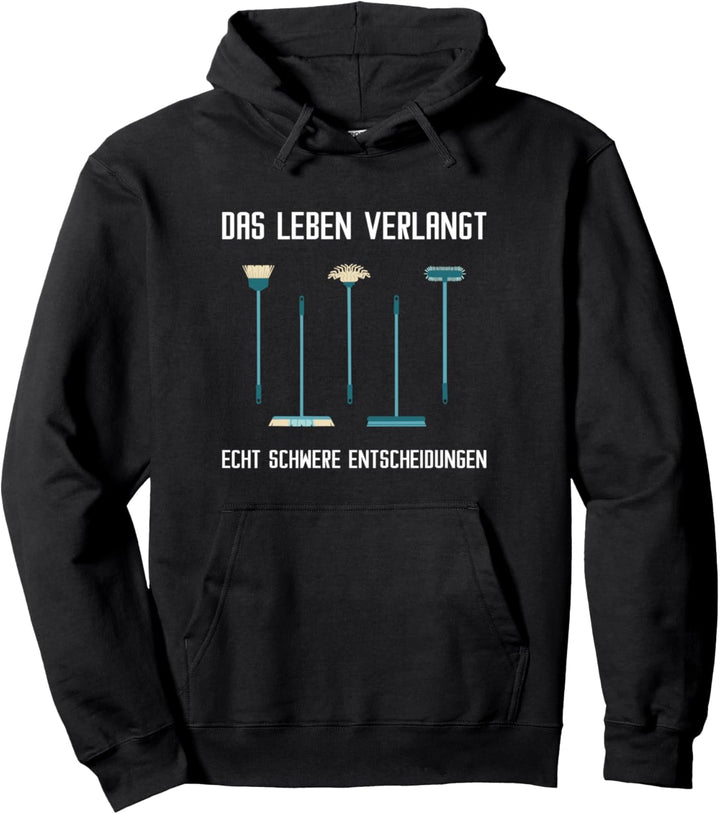 Reinigungskraft Spruch Lustig Putzen Putzfrau Putzfee Beruf Pullover Hoodie