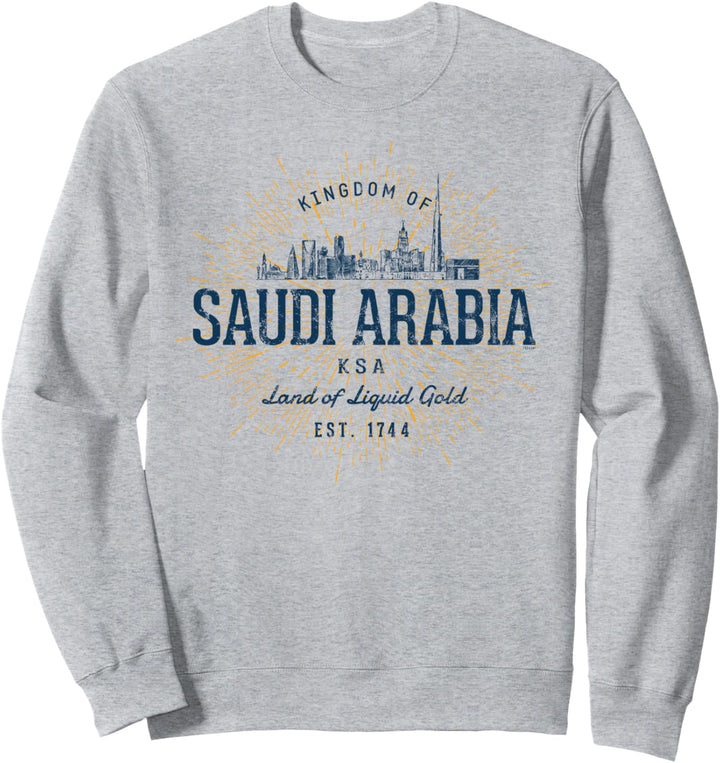 Retro Saudi Arabia Vintage Saudi Arabien Sweatshirt
