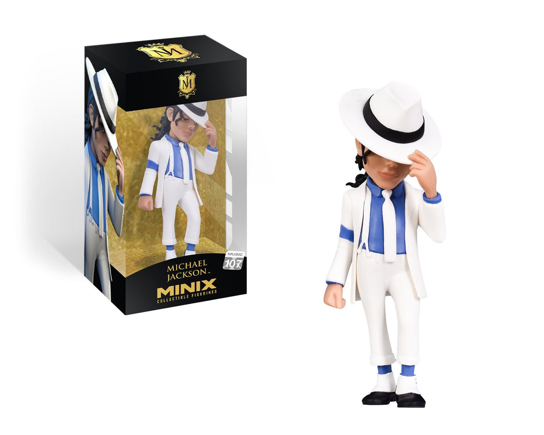 MINIX Collectible Bandai - Michael Jackson Sammlerfigur, 12 cm, Sammlerstücke für Ausstellung, Gesch