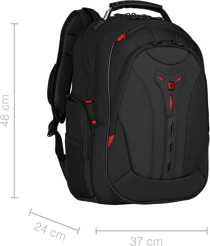 WENGER Pegasus Deluxe Laptop-Rucksack, Notebook 14 bis 16 Zoll, Tablet bis 10 Zoll, 25 l, Damen Herr