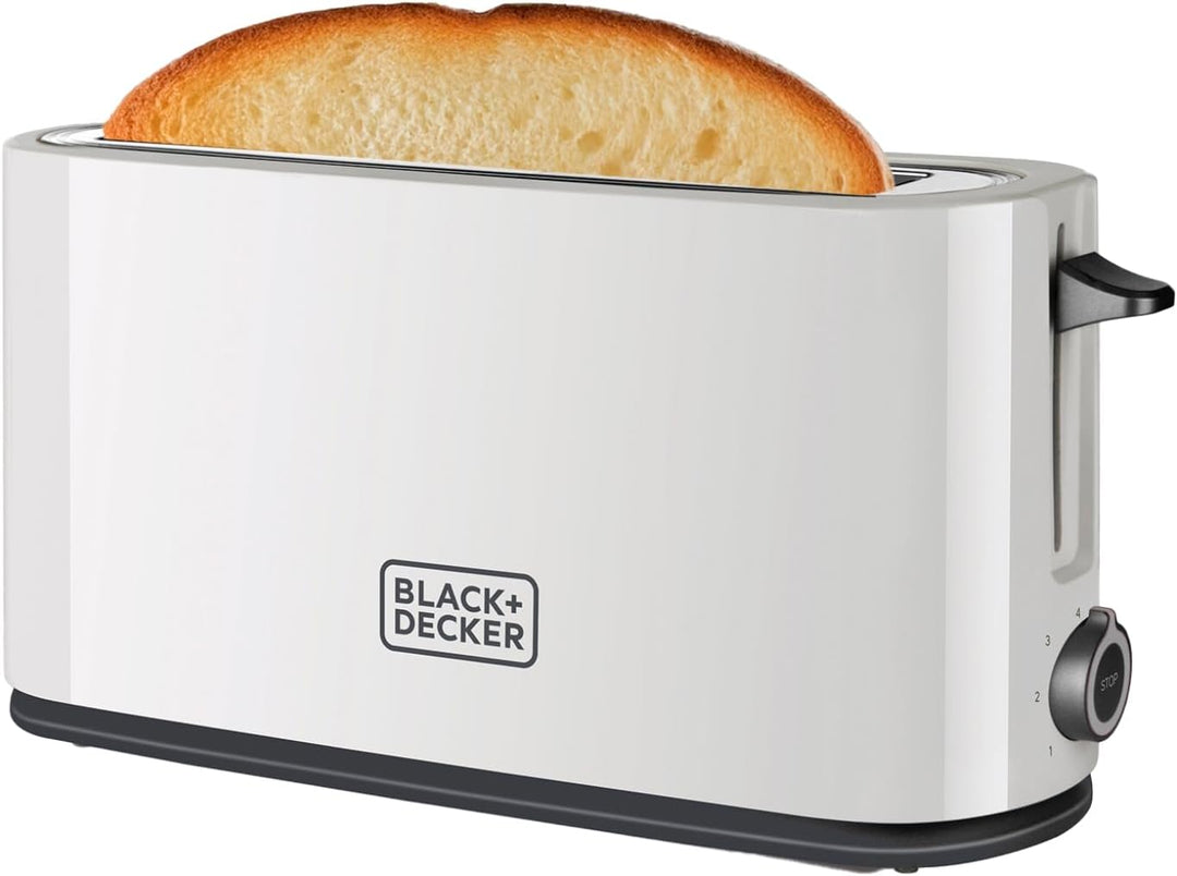 Black+Decker BXTO1001E - Toaster 1.000W, Toaster mit extra grossem Schlitz, 7 Toaststufen, High-Lift