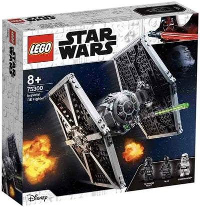 LEGO 75300 Star Wars Imperial TIE Fighter Spielzeug mit Sturmtruppler und Piloten als Minifiguren au