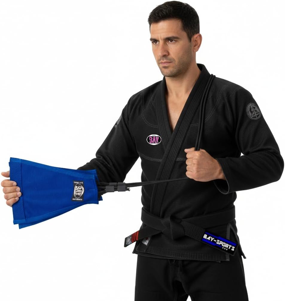 BAY blau Judo Uchi Komi Trainings-Set Zugübungen Griffkraft Zugübungen Ju Jutsu, MMA Wurftraining JJ