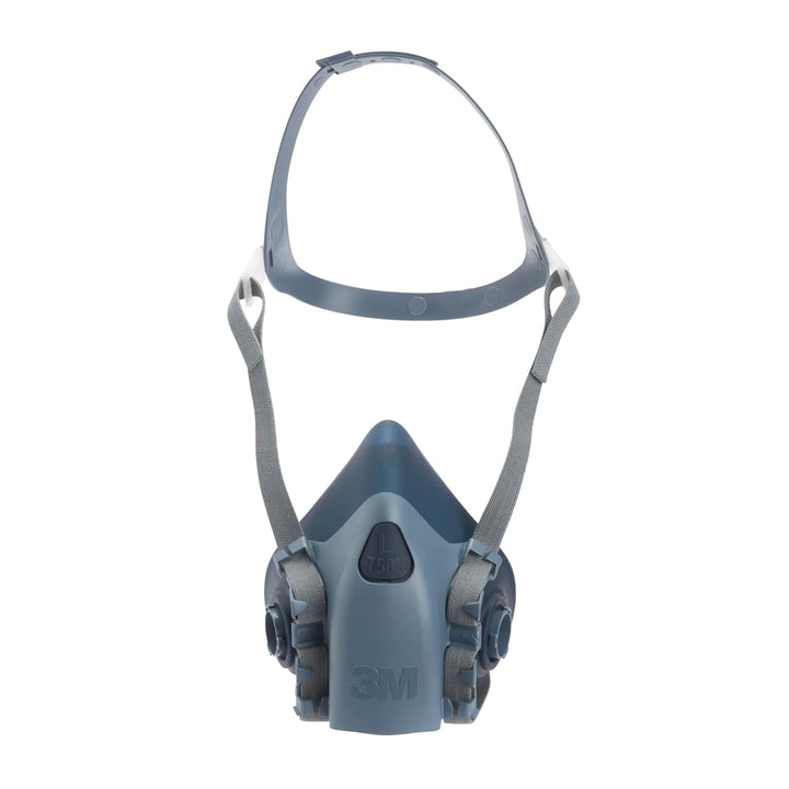 3M Gase-&amp; Dämpfe-Maskenset mit 1 Stück 7503 Halbmaske (Grösse L), 2 Stück 6055 A2 Gasfilter, 4 Stück