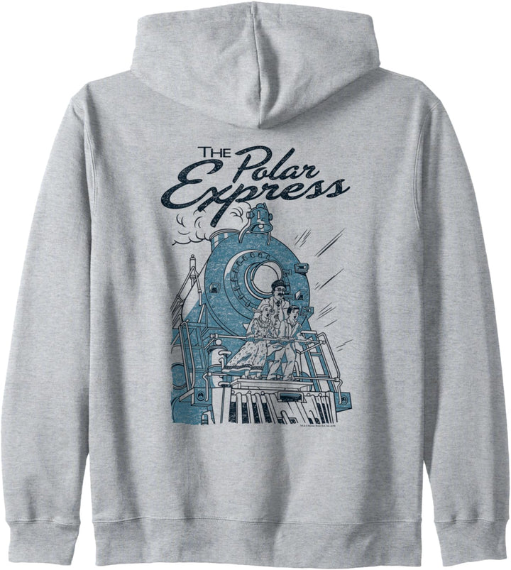 The Polar Express Rail Riders Weihnachten Kapuzenjacke