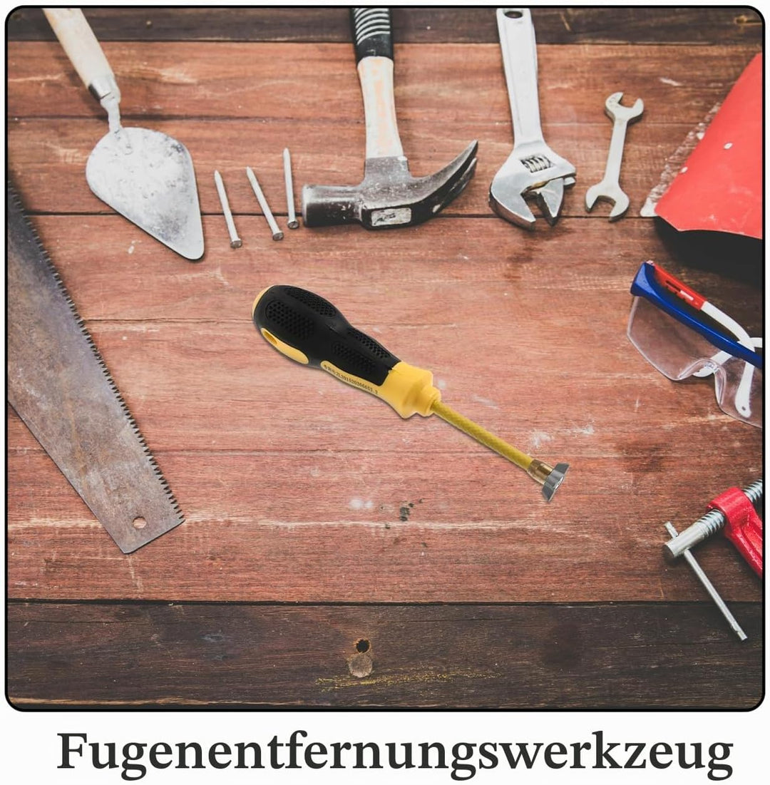 SAFIGLE Fugenentferner Werkzeug 6.89In MöRtelkratzer FliesenmöRtelentferner Robuster Fugenreiniger M