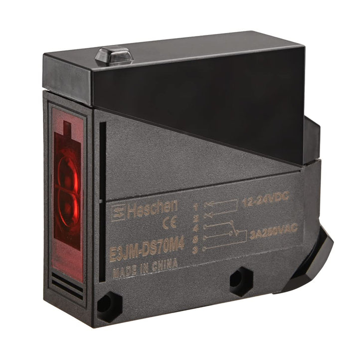 Heschen Fotoelektrischer Schalter, E3JM-DS70M4, 12-24VDC, Diffusor Art, Erkennung Entfernung 70cm