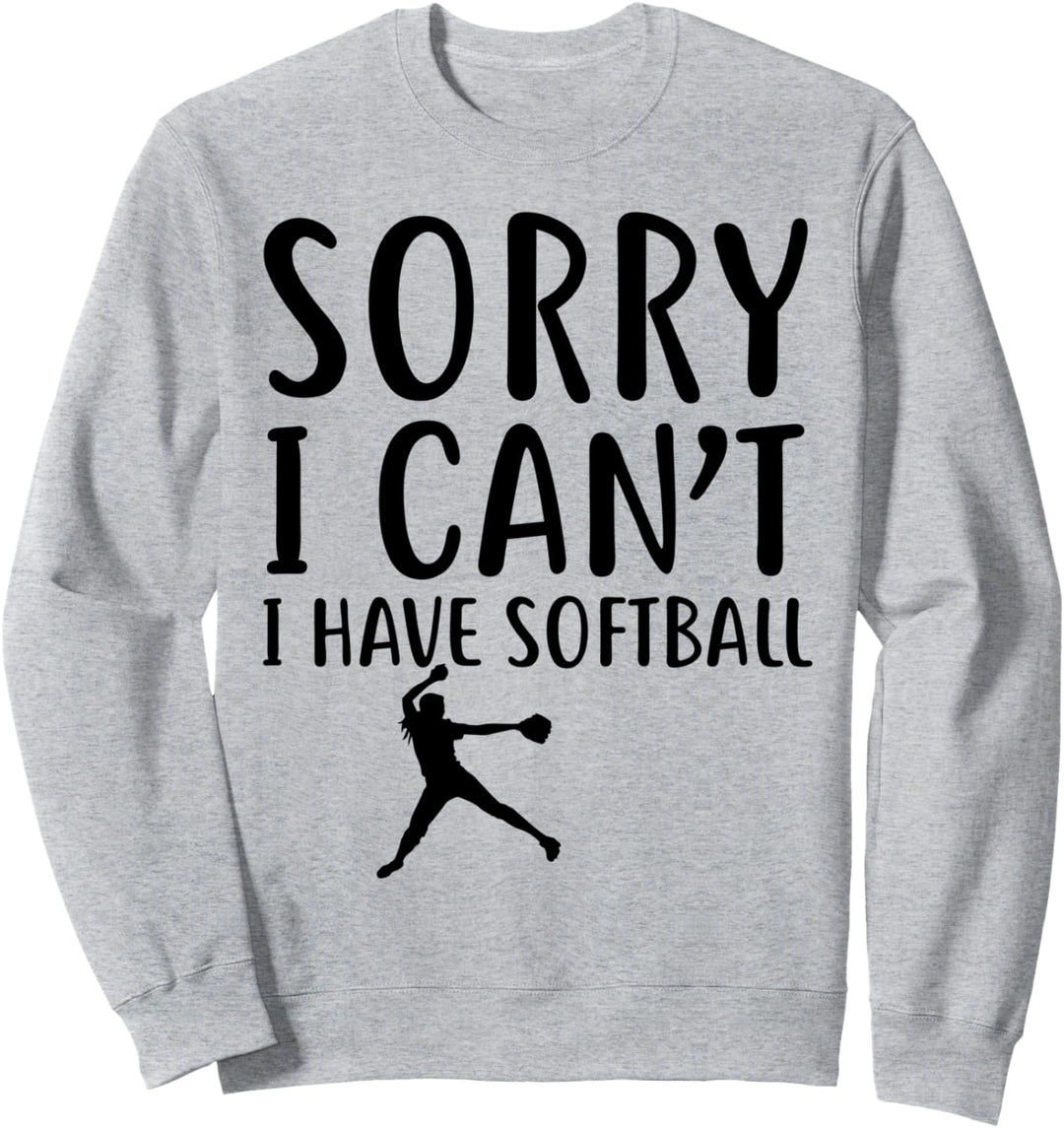 Tut mir leid, dass ich keinen Softball-Spass-Sportler haben Sweatshirt