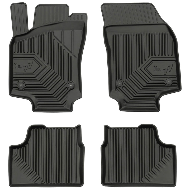 SMK Gummimatten Auto fussmatten Satz für Opel Astra H 2004-2014 Erleben Sie einen neuen Standard des