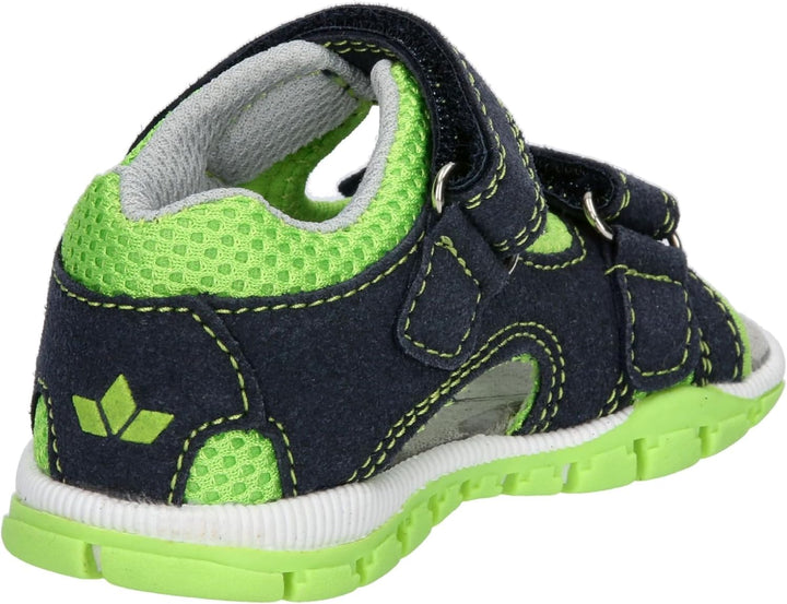 Lico Unisex Kinder Lorin V Lauflernschuhe 21 EU Marine Lemon, 21 EU Marine Lemon