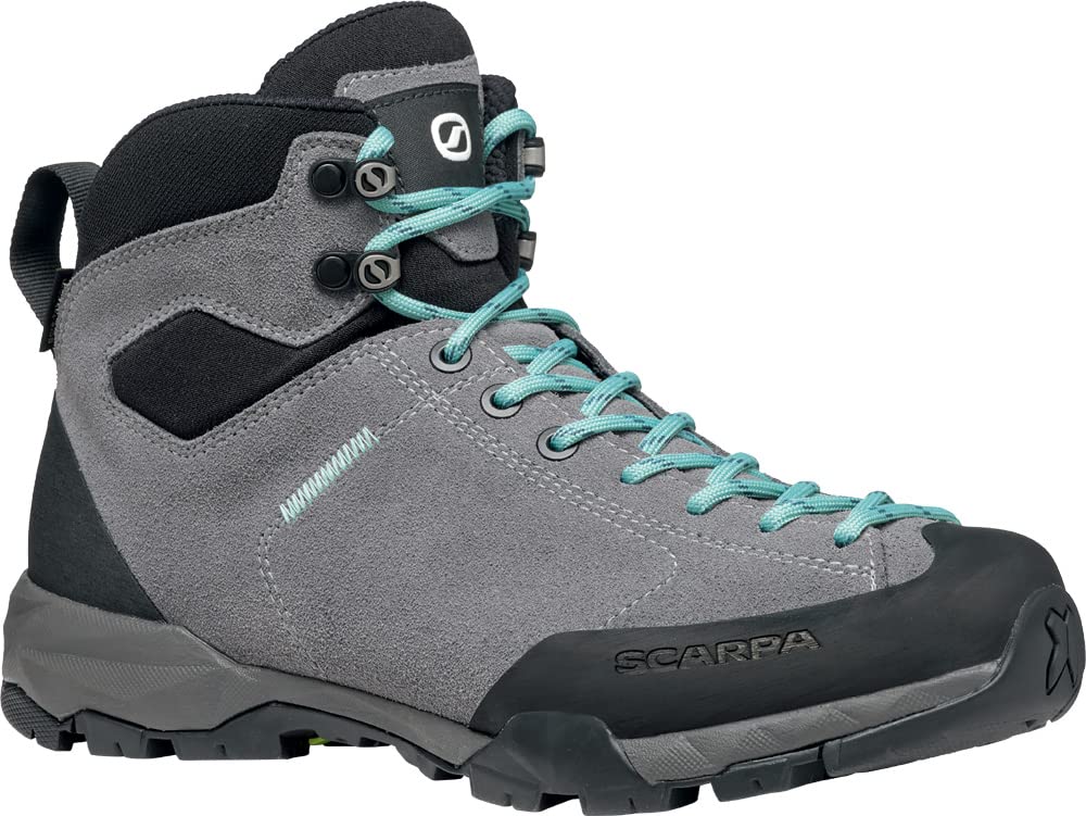 Scarpa Damen Mojito Hike GTX Schuhe Wanderschuhe Trekkingschuhe 36.5 EU Smoke Jade, 36.5 EU Smoke Ja