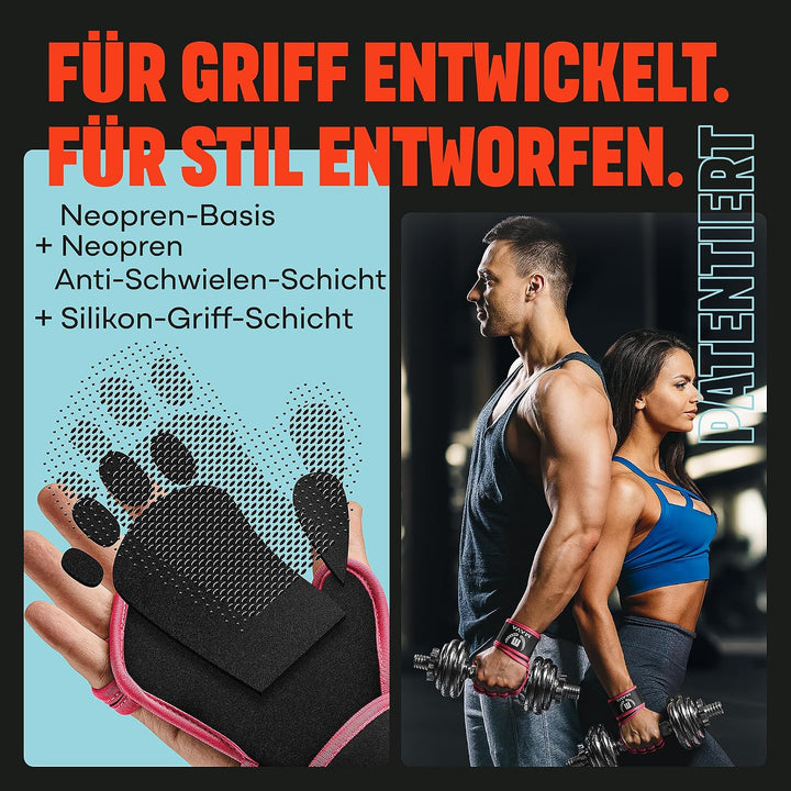 Mava Sports Belüftete Handschuhe für Männer und Frauen | mit integrierten Handgelenksmanschetten und