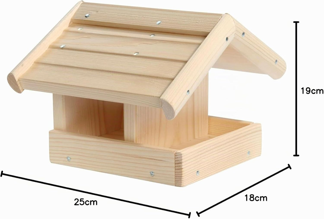 Betzold - Vogelhaus-Bausatz - Bastelset Holz Selbstgestalten Vögel füttern Natur, Natur
