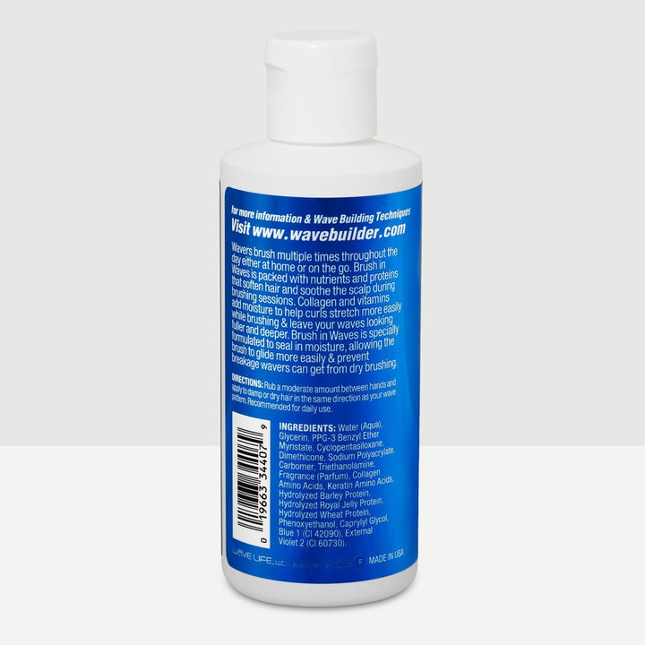 Wave Builder Brush in Waves Daily Training Lotion 207ml