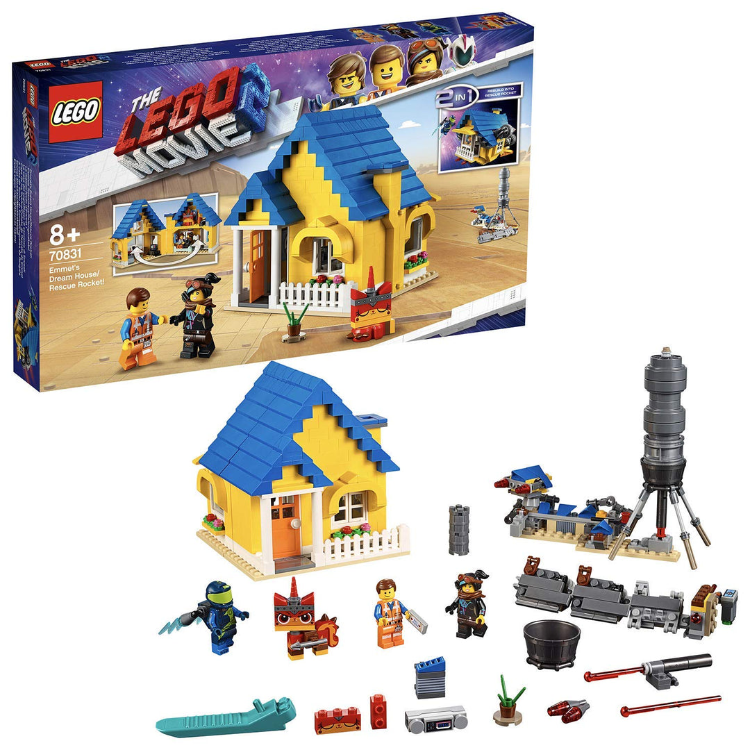 Lego 70831 Lego Movie Emmets Traumhaus/Rettungsrakete!