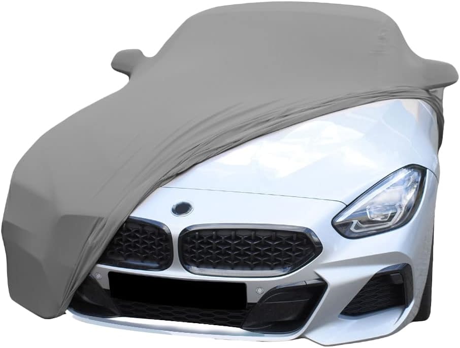 Indoor Autoabdeckung kompatibel mit BMW Z4 G29 mit Spiegeltaschen SUPER Soft Stretch