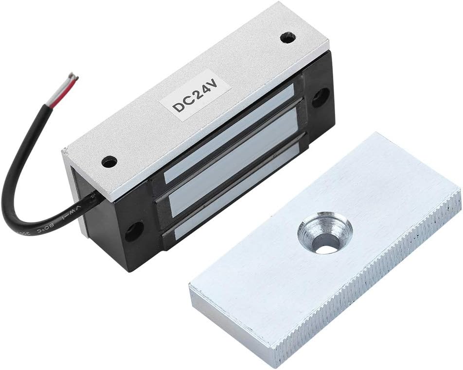 Mini Elektromagnetische Magnetische Türschloss, 60 KG Power on Lock DC24V Zugangskontrolle Magnetven