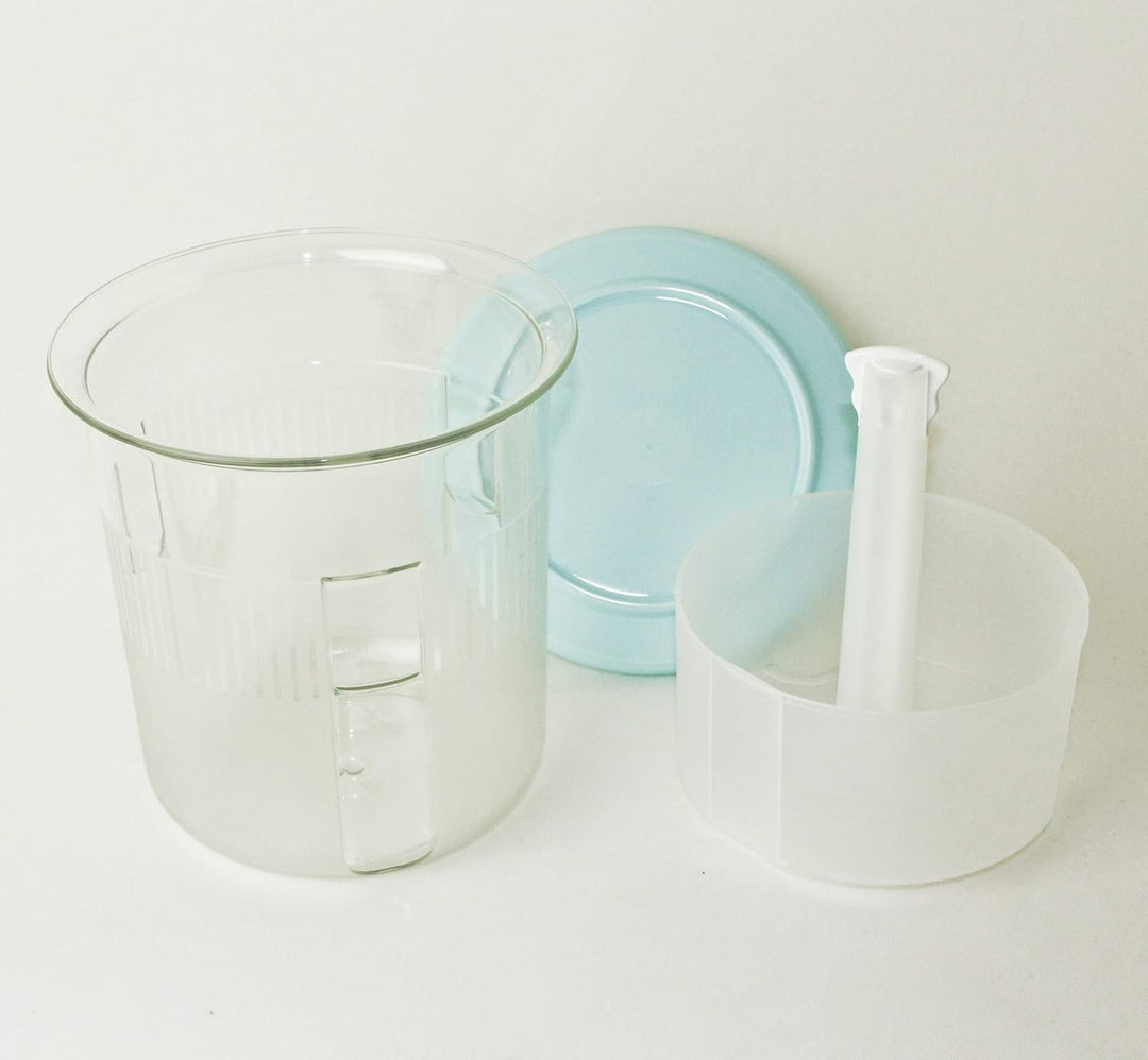 Tafelperle TUPPERWARE Gurkenlift Hellblau/Weiss/TRANSPARENT 1,3L