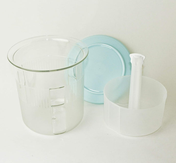Tafelperle TUPPERWARE Gurkenlift Hellblau/Weiss/TRANSPARENT 1,3L