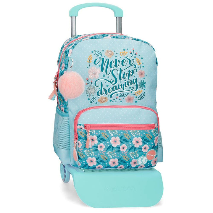 Movom Never, blau, Talla única, Rucksack + Trolley