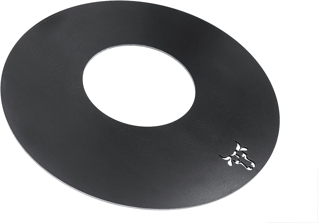 tuning-art GR01 Grillring | Grillplatte | Feuerplatte | Plancha | BBQ-Platte passend für Weber, Grös
