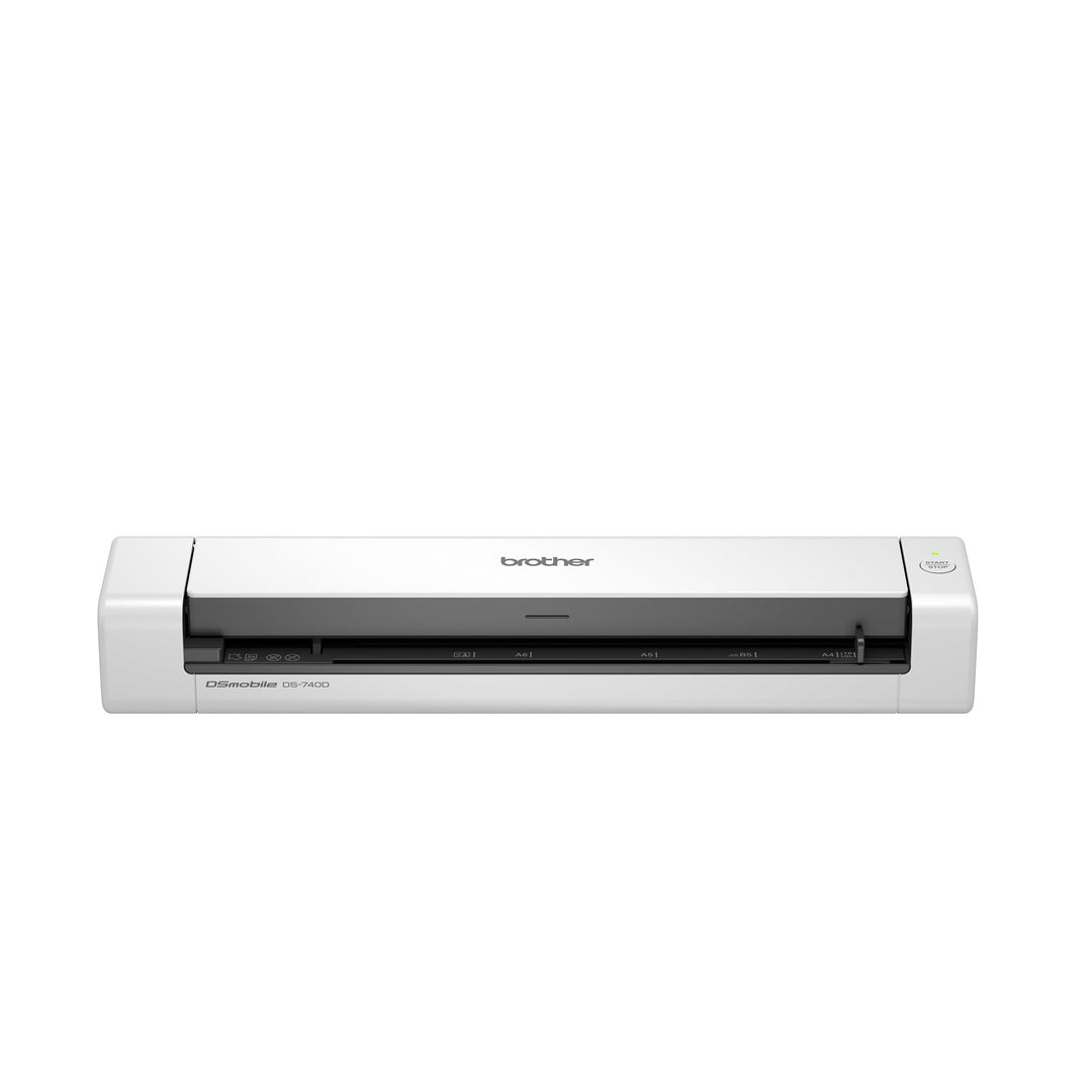 Brother DS-740 Mobiler Scanner | A4 | Vorder- und Rückseite | USB-Netzteil | 15 ppm | Farbe | Schwar