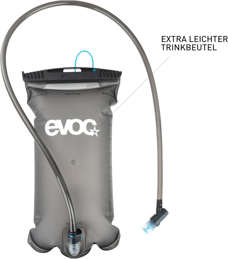 EVOC Hydration Bladder Trinkblase für den Rucksack (1,5l, 2l, oder 3l Fassungsvermögen, auslaufsiche