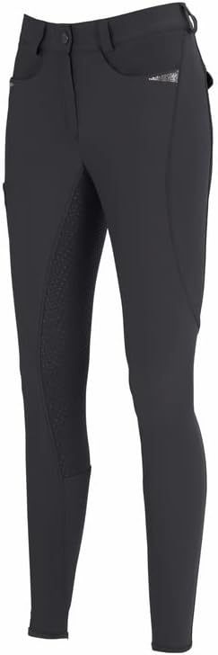 Pikeur Damen Reithose Laure GR Ganzbesatz Anthracite 38 Anthrazit, 38 Anthrazit