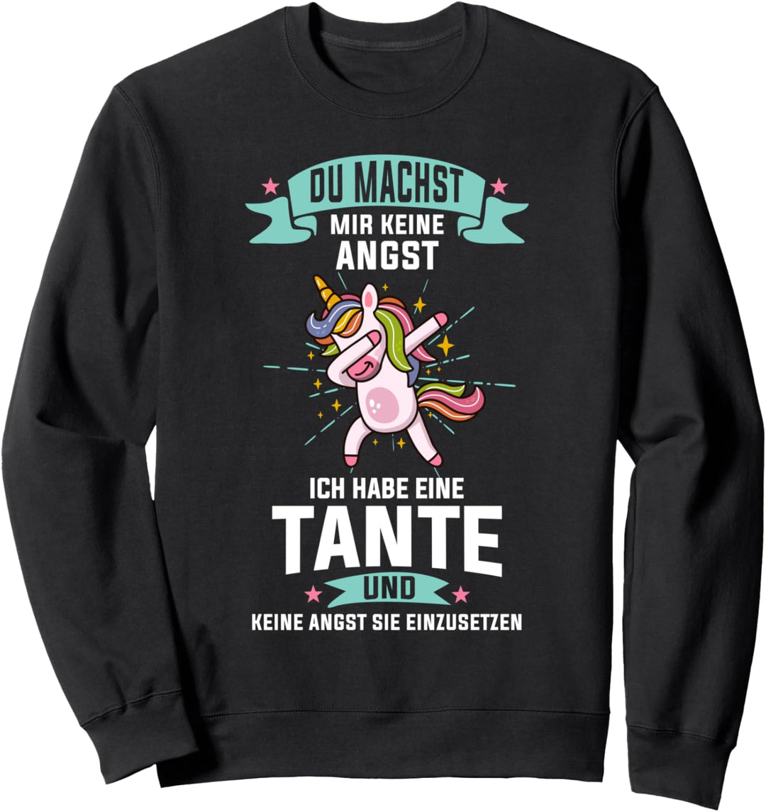 Tante Nichte Einhorn Tante Sweatshirt