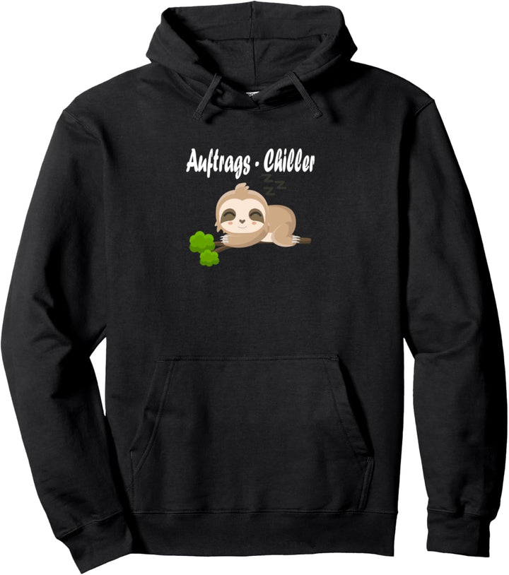 Lustiges Auftrags Chiller Relax Faultier Pullover Hoodie