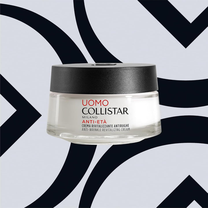 Collistar revitalisierende Anti-Falten-Creme aus der Männerserie, beugt Falten vor und glättet beste
