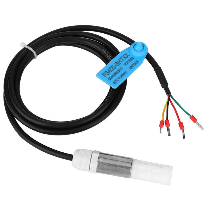 Bodensensorsonde, FS400-SHT3X I2C Ausgang Bodentemperatur Feuchtigkeitssensor Bodenfeuchtigkeitsprüf