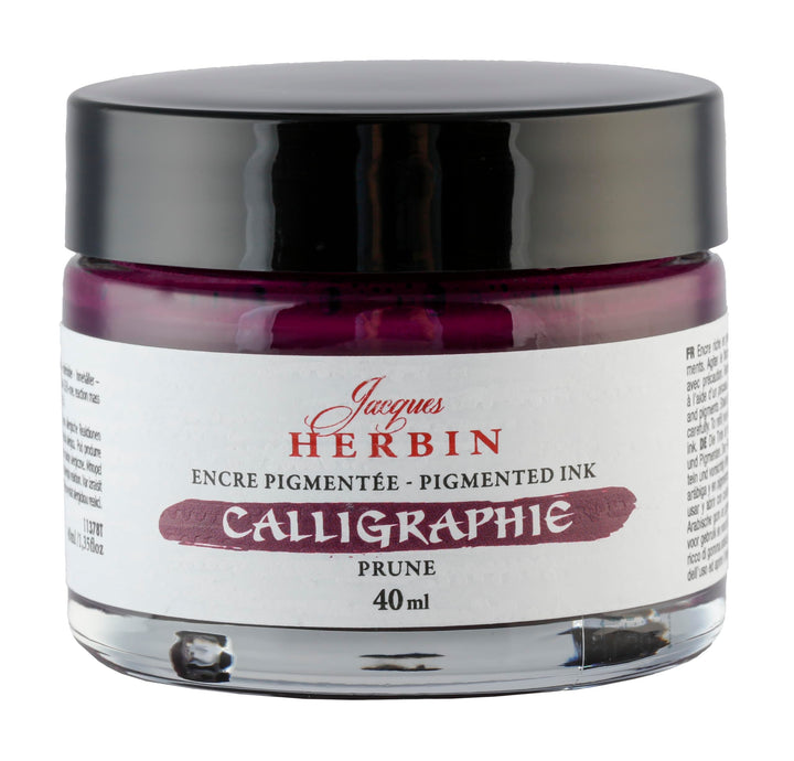 Jacques Herbin 11378T - Pigmentierte Tinte, ideal für Kalligraphie- und Kunstprojekte, Flakon 40ml,