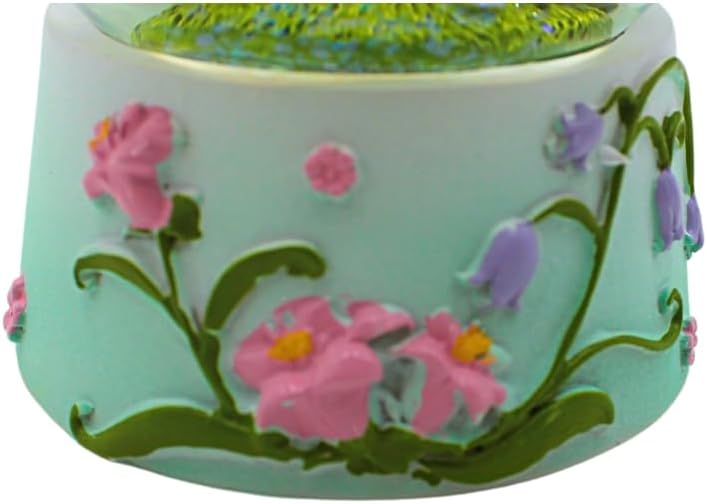 Dekohelden24 Schneekugel, Schüttelkugel, Fabelwesen - Schneekugel, Schneekugel mit Blumenmädchen, El