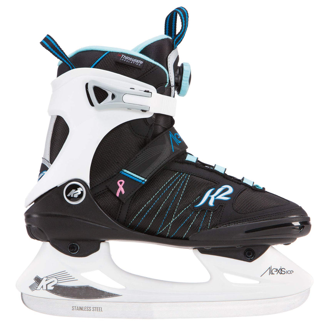 K2 Damen Schlittschuhe ALEXIS ICE Boa, 25B0101.1.1.100 37 SchwaWeissHellbl, 37 SchwaWeissHellbl