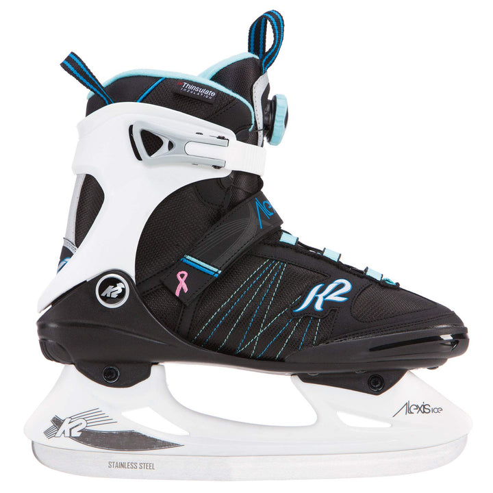 K2 Damen Schlittschuhe ALEXIS ICE Boa, 25B0101.1.1.100 37 SchwaWeissHellbl, 37 SchwaWeissHellbl