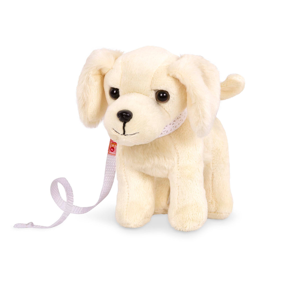 Our Generation – Golden Retriever Welpe – 46 cm Puppe Zubehör – Golden Retriever Plüschtier – Hund P
